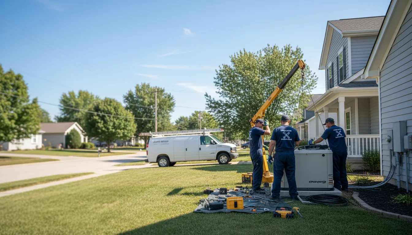 Generator Installation in Vaiden, MS near me
